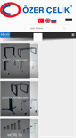 Mobile Screenshot of ozercelik.com